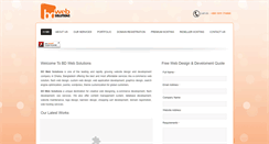 Desktop Screenshot of bdwebsolutions.com